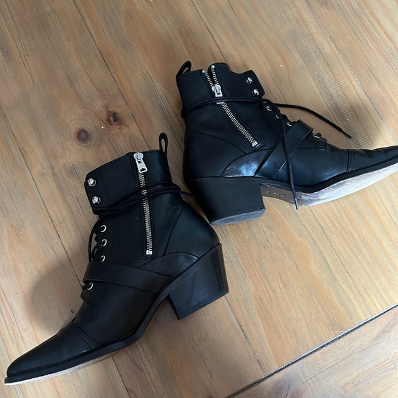 Allsaints Combat Boots - Picture 4 of 7